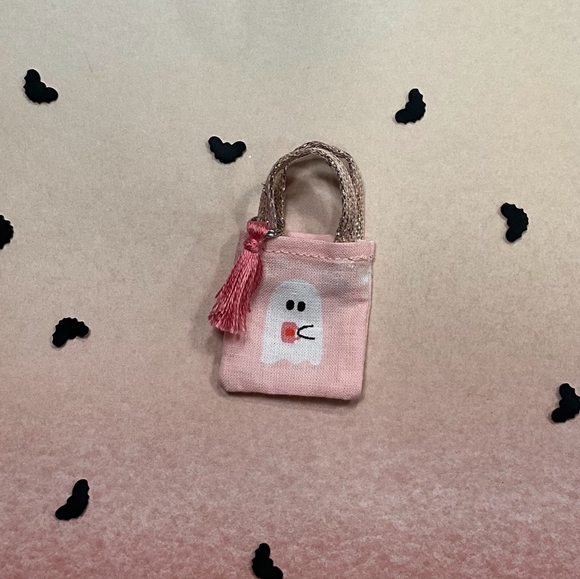 Halloween Ghost Coffee Tote - Picture 2 of 5